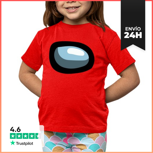Camiseta Clásica Para Niños Among Us Frontal LaTostadora - latostadora.com - Modalova