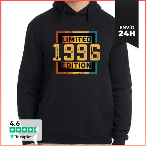 Sudadera Unisex Con Capucha Edición Limitada 1996 Regalo De - latostadora.com - Modalova