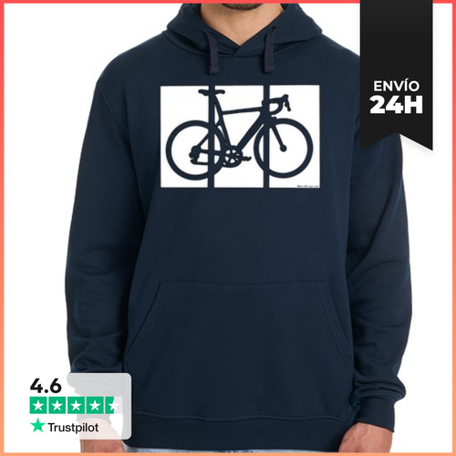 Sudadera Unisex Con Capucha Bici Siluet LaTostadora - latostadora.com - Modalova