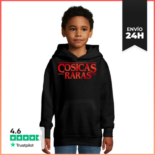 Sudadera Para Niños Con Capucha Cosicas Raras V2 LaTostadora - latostadora.com - Modalova