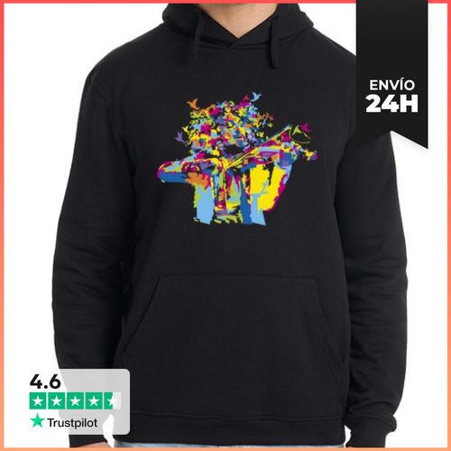 Sudadera Unisex Con Capucha Violinista LaTostadora - latostadora.com - Modalova