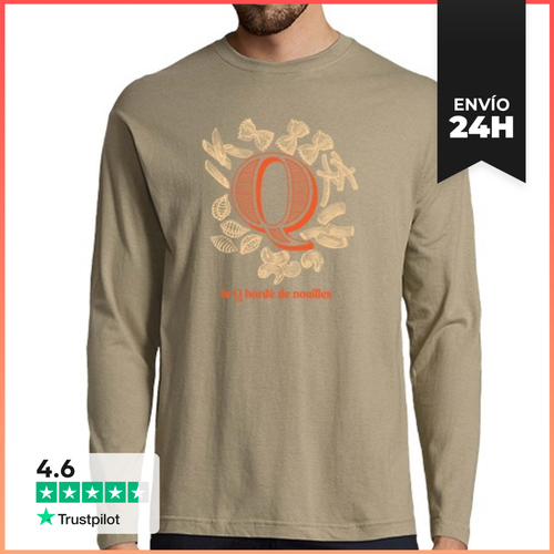 Camiseta Hombre Manga Larga El Q LaTostadora - latostadora.com - Modalova