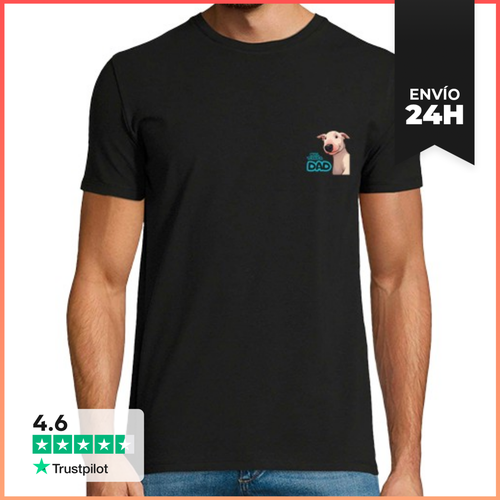 Camiseta Hombre Clásica Bull Terrier DAd LaTostadora - latostadora.com - Modalova