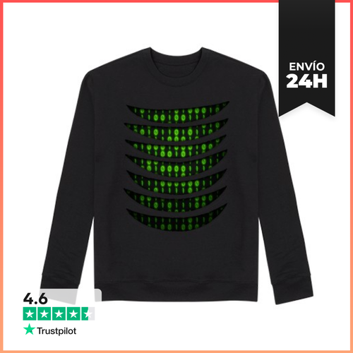 Sudadera Unisex Binary Code Inside LaTostadora - latostadora.com - Modalova