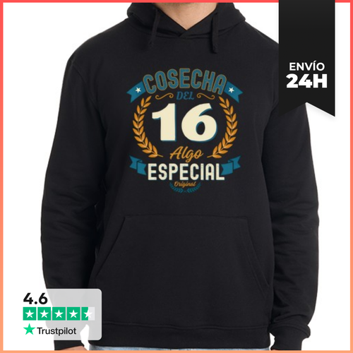 Sudadera Unisex Con Capucha Cosecha Del 16 Algo Especial Regalo - latostadora.com - Modalova