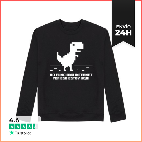 Sudadera Unisex No Funciona Internet LaTostadora - latostadora.com - Modalova