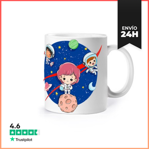 Taza Niños Explorando El Espacio LaTostadora - latostadora.com - Modalova