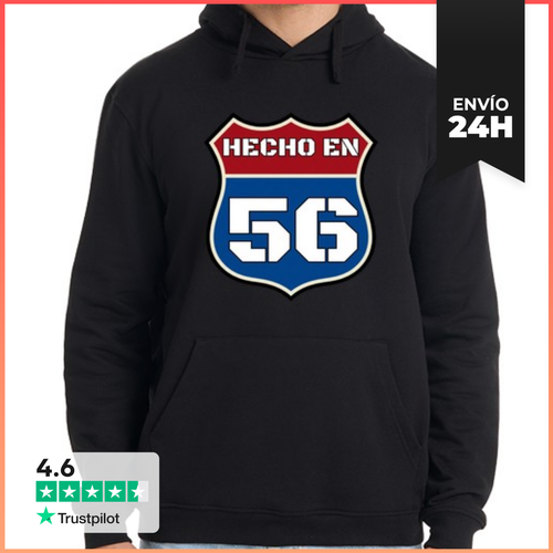 Sudadera Unisex Con Capucha Hecho En 1956 Estilo Carretera - latostadora.com - Modalova