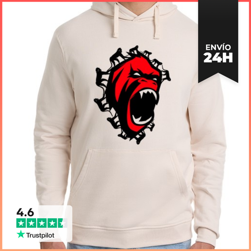 Sudadera Unisex Con Capucha 12 Monos LaTostadora - latostadora.com - Modalova