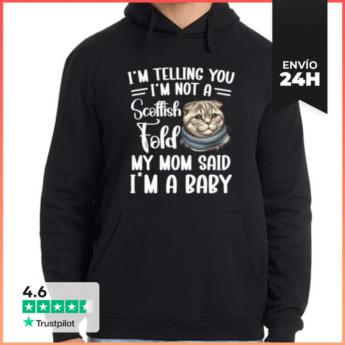 Sudadera Unisex Con Capucha Disfraz De Mamá Scottish Fold Amante - latostadora.com - Modalova