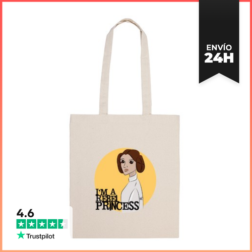 Bolsa De Tela Rebel Princess LaTostadora - latostadora.com - Modalova