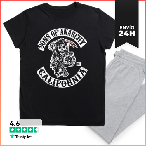 Pijama Sons Of Anarchy M.C. LaTostadora - latostadora.com - Modalova