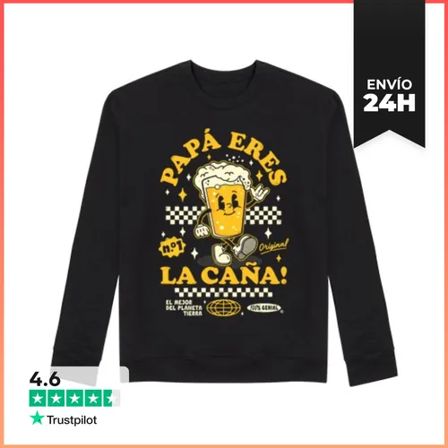 Sudadera Unisex Papá Eres La Caña Regalos Día Del Padre - latostadora.com - Modalova