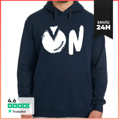 Sudadera Unisex Con Capucha ON White For Man LaTostadora - latostadora.com - Modalova
