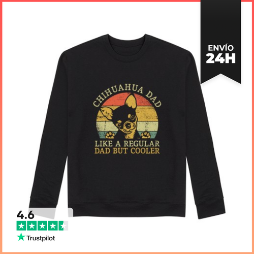 Sudadera Unisex Papá Chihuahua LaTostadora - latostadora.com - Modalova