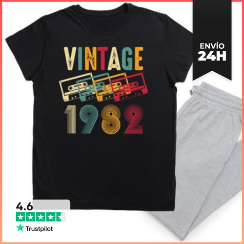 Pijama VINTAGE 1982 CASSETTES LaTostadora - latostadora.com - Modalova