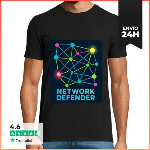 Camiseta Hombre Clásica Ciberseguridad Defensor De Red - latostadora.com - Modalova