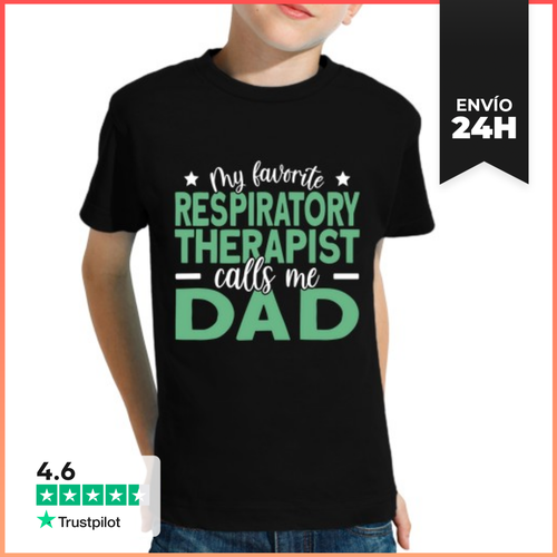 Camiseta Clásica Para Niños Mens Mi Terapeuta Respiratorio - latostadora.com - Modalova