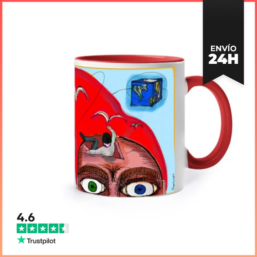 Taza De Colores Freud LaTostadora - latostadora.com - Modalova