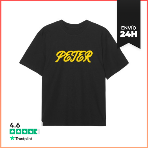 Camiseta Oversize Texto Amarillo LaTostadora - latostadora.com - Modalova