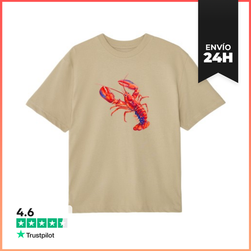 Camiseta Oversize Langosta LaTostadora - latostadora.com - Modalova