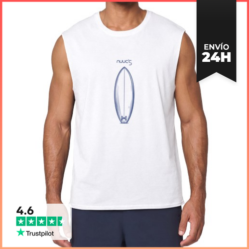 Camiseta Sin Mangas Tabla De Surf Para Surfero. Surfing - latostadora.com - Modalova