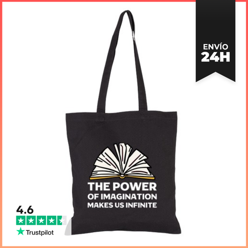 Bolsa De Tela Libro De Literatura Poder De La Imagina LaTostadora - latostadora.com - Modalova