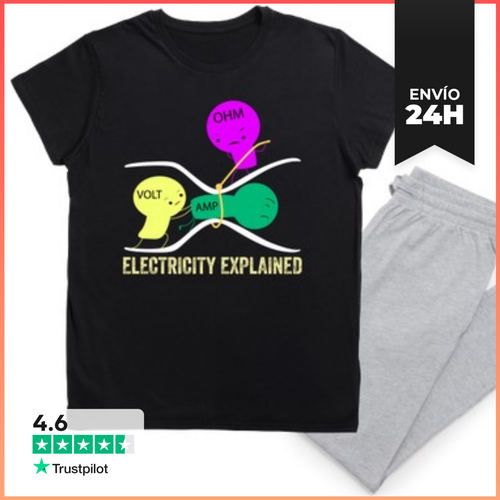 Pijama Electricidad Explicada LaTostadora - latostadora.com - Modalova