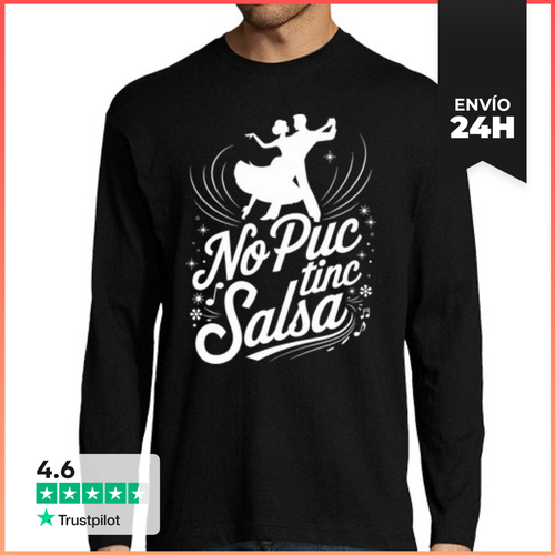 Camiseta Hombre Manga Larga No Puc Tinc Salsa LaTostadora - latostadora.com - Modalova