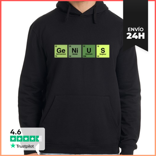 Sudadera Unisex Con Capucha Genius LaTostadora - latostadora.com - Modalova