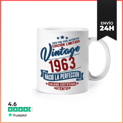Taza 1963 Nació La Perfección LaTostadora - latostadora.com - Modalova