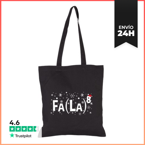 Bolsa De Tela Fa La 8 Profesora De Matemáticas Navidad Fa La - latostadora.com - Modalova