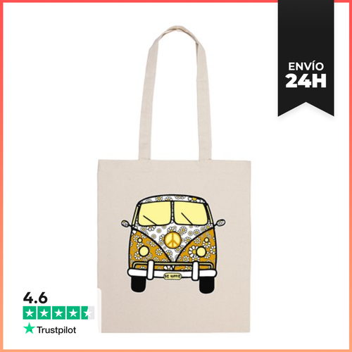 Bolsa De Tela Surf Why Be Hippie LaTostadora - latostadora.com - Modalova
