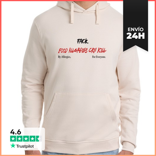 Sudadera Unisex Con Capucha FACK Sudadera Capucha Clara - latostadora.com - Modalova