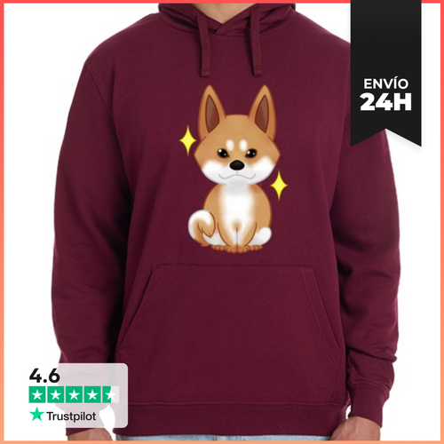 Sudadera Unisex Con Capucha Shiba Inu LaTostadora - latostadora.com - Modalova