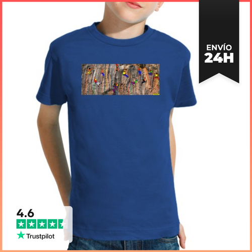 Camiseta Clásica Para Niños Escalada Esportiva Ninots LaTostadora - latostadora.com - Modalova