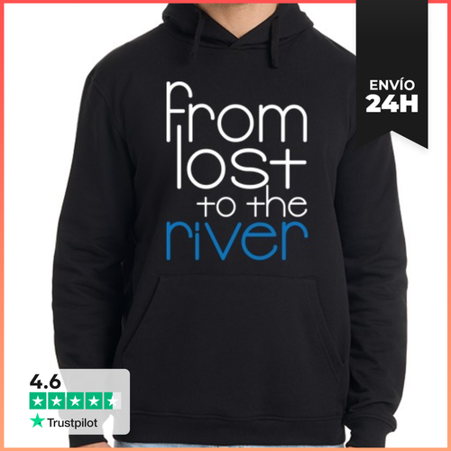 Sudadera Unisex Con Capucha From Lost The To River LaTostadora - latostadora.com - Modalova