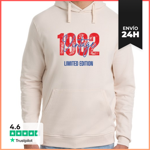 Sudadera Unisex Con Capucha Nacidos En 1982 Edición Limitada - latostadora.com - Modalova