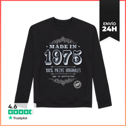 Sudadera Unisex Made In 1975 LaTostadora - latostadora.com - Modalova