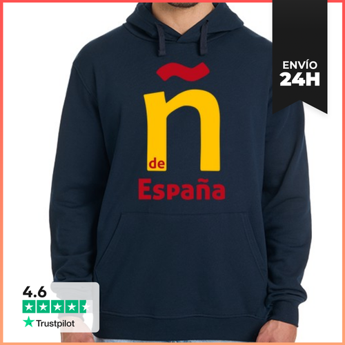 Sudadera Unisex Con Capucha Ñ De España LaTostadora - latostadora.com - Modalova