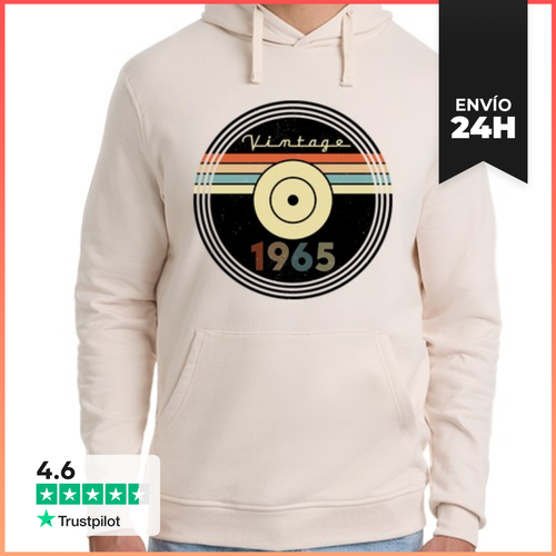 Sudadera Unisex Con Capucha 1965 - Vintage LaTostadora - latostadora.com - Modalova