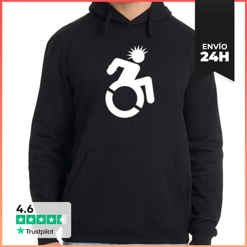 Sudadera Unisex Con Capucha CRIPPLE PUNK Sudadera Hombre - latostadora.com - Modalova