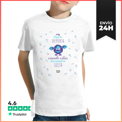 Camiseta Clásica Para Niños Soy El Que Te DESPIERTA LaTostadora - latostadora.com - Modalova
