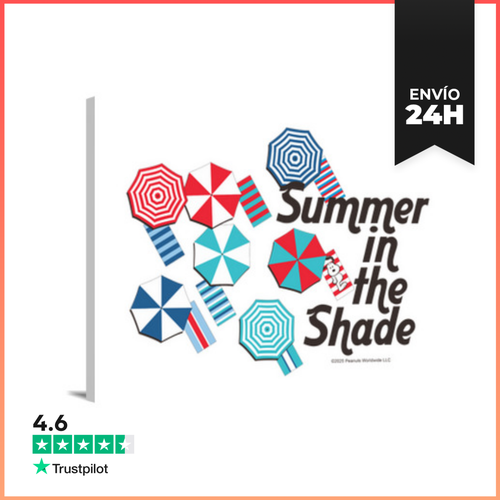 Lienzo Horizontal Snoopy Summer In The Shade LaTostadora - latostadora.com - Modalova
