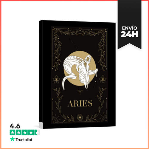 Lienzo Vertical Aries LaTostadora - latostadora.com - Modalova