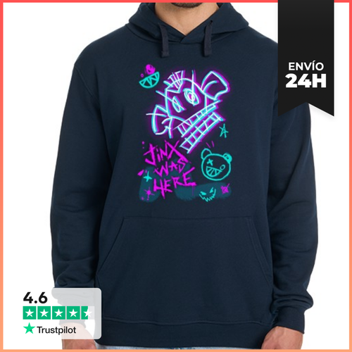 Sudadera Unisex Con Capucha Pintada Jinx LaTostadora - latostadora.com - Modalova