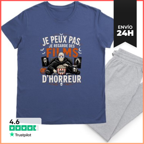 Pijama No Puedo Ver Películas De Terror Halloween LaTostadora - latostadora.com - Modalova