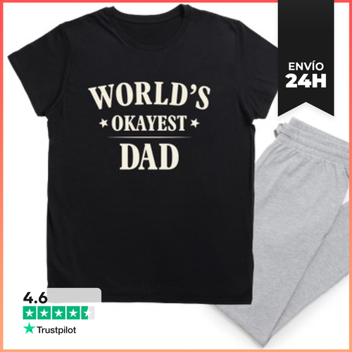 Pijama WORLDS OKAYEST DAD LaTostadora - latostadora.com - Modalova