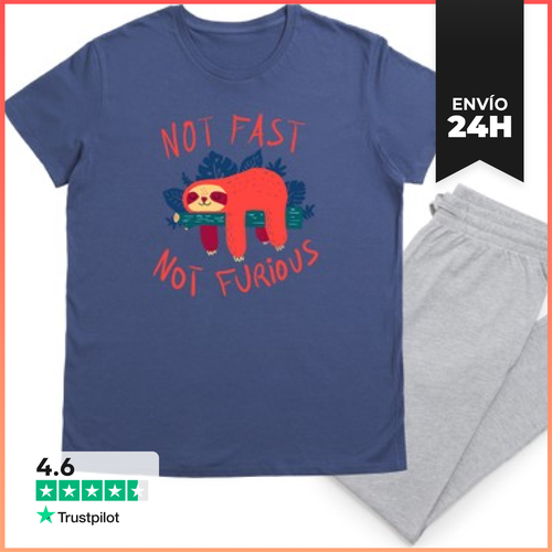 Pijama Not Fast Not Furious LaTostadora - latostadora.com - Modalova
