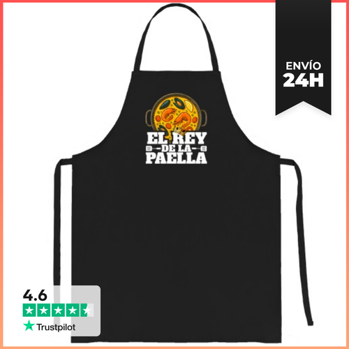 Delantal El Rey De La Paella LaTostadora - latostadora.com - Modalova